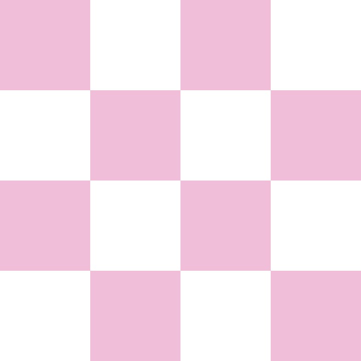 Light Pink and White Checkerboard