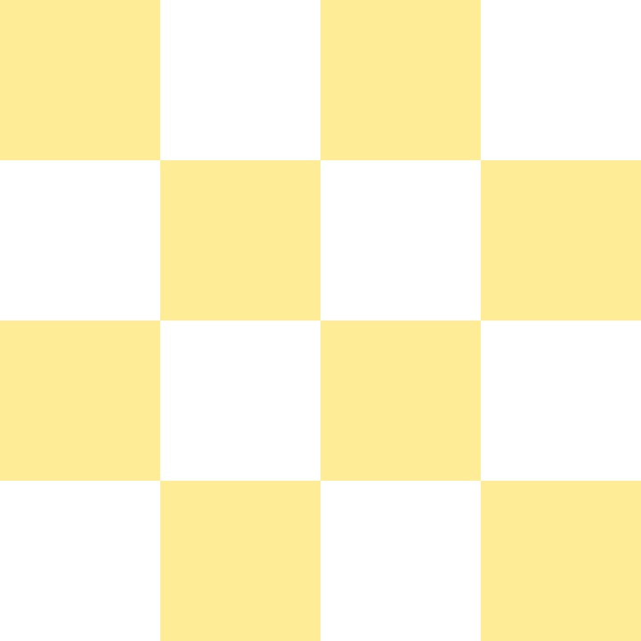 Light Yellow and White Checkerboard