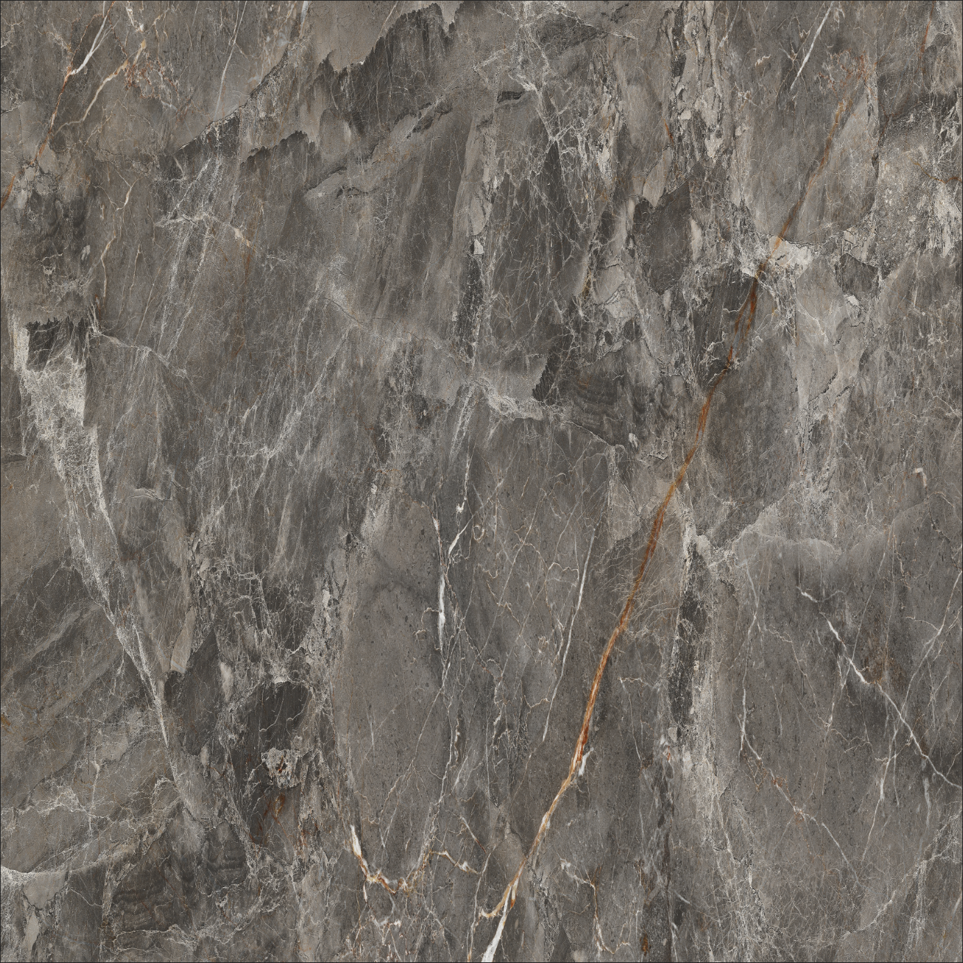 Grey Marble with Gold Streak