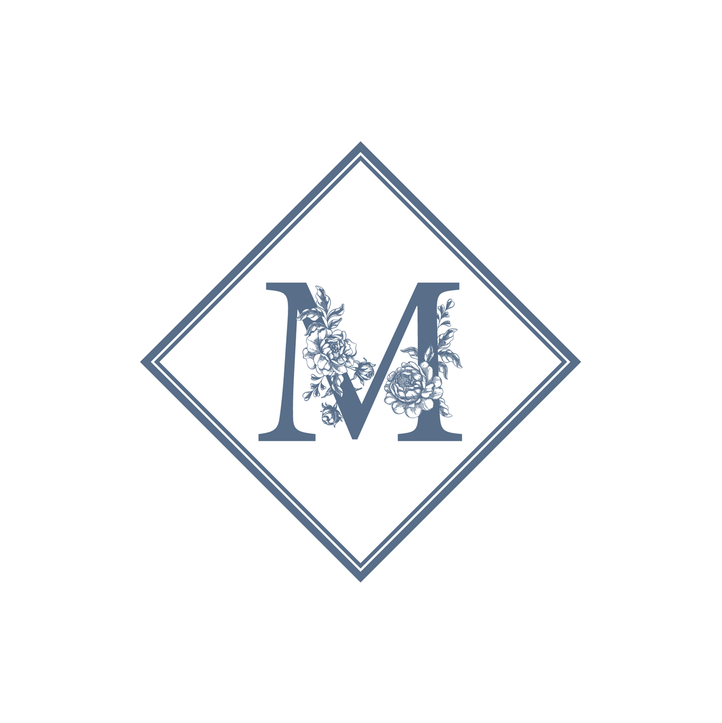 Floral Letter Monogram