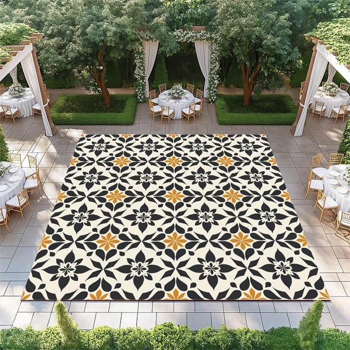 Floral Textile Pattern