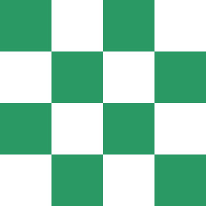 Eucalyptus and White Checkerboard