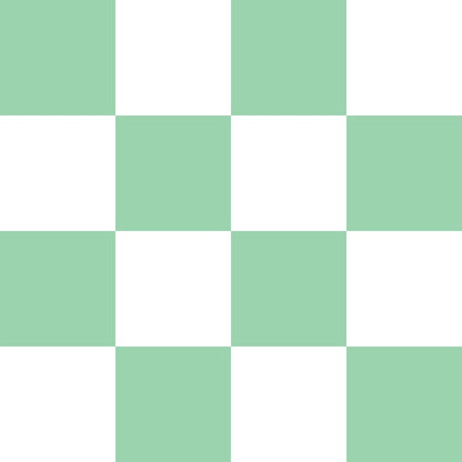 Vista Blue and White Checkerboard