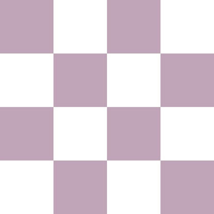 Light Mauve and White Checkerboard