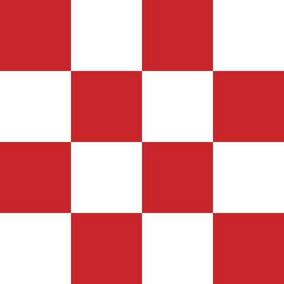 Red and White Checkerboard