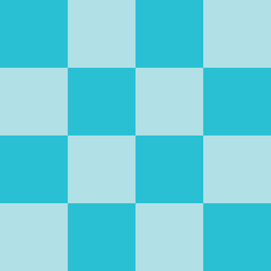 Powder Blue and Light Blue Checkerboard