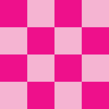 Pink and Pink Checkerboard