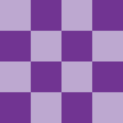 Purple and Lilac Checkerboard