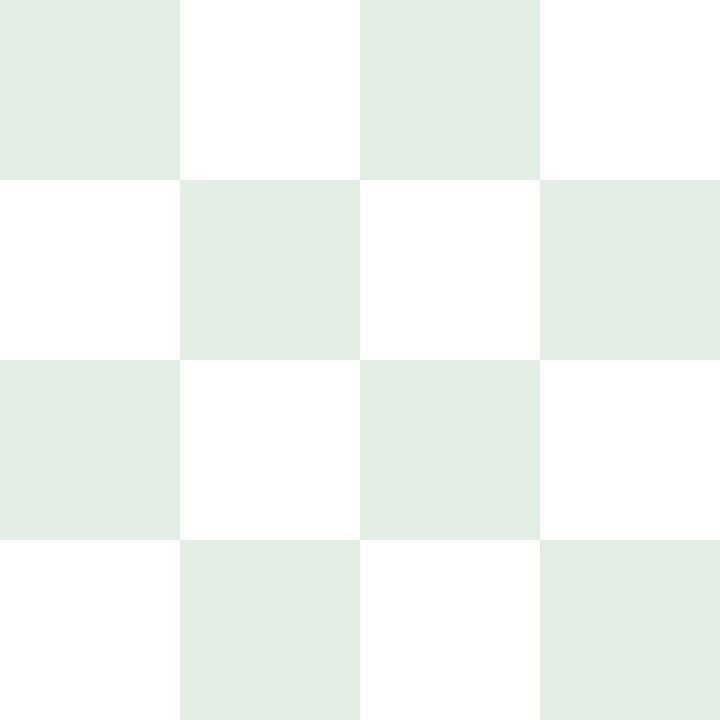 Eggshell and White Checkerboard