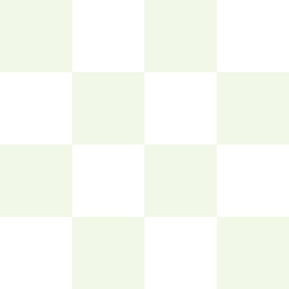 Spring Green and White Checkerboard