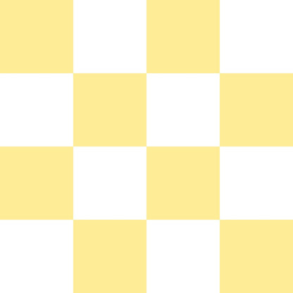 Light Yellow and White Checkerboard