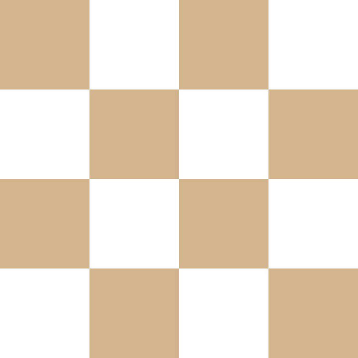 Tan and White Checkerboard
