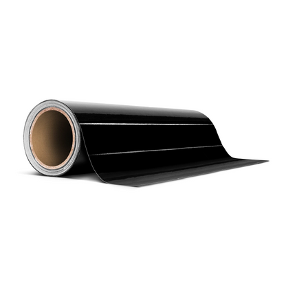 Gloss Black Vinyl Roll