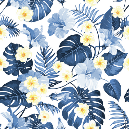 Blue and Yellow Flowers