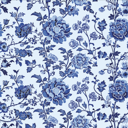 Blue Floral Pattern