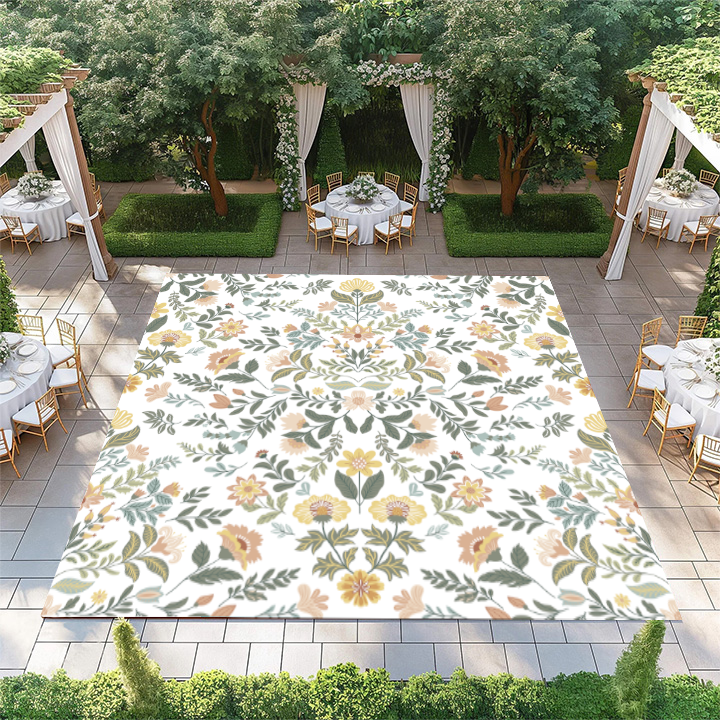 Floral Diamond Pattern
