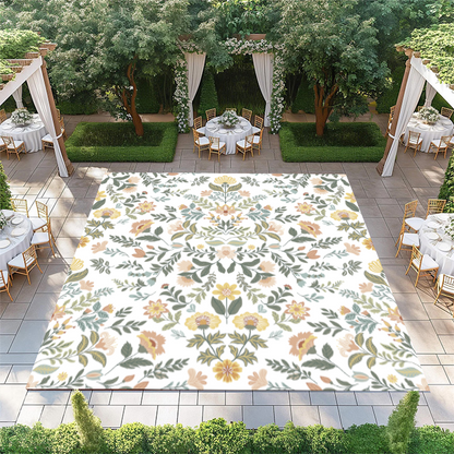 Floral Diamond Pattern