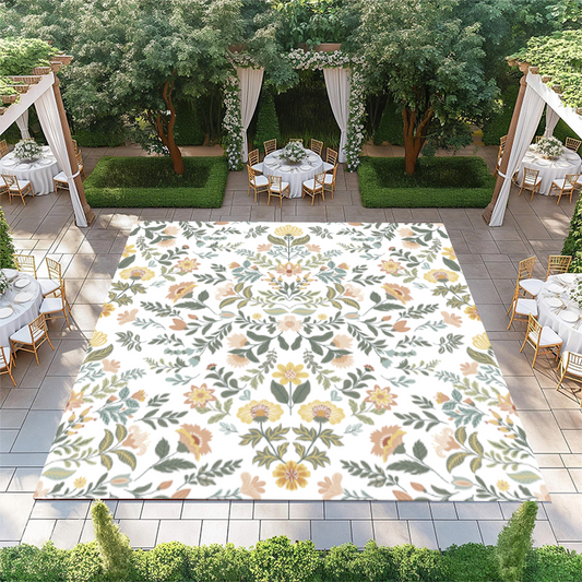 Floral Diamond Pattern