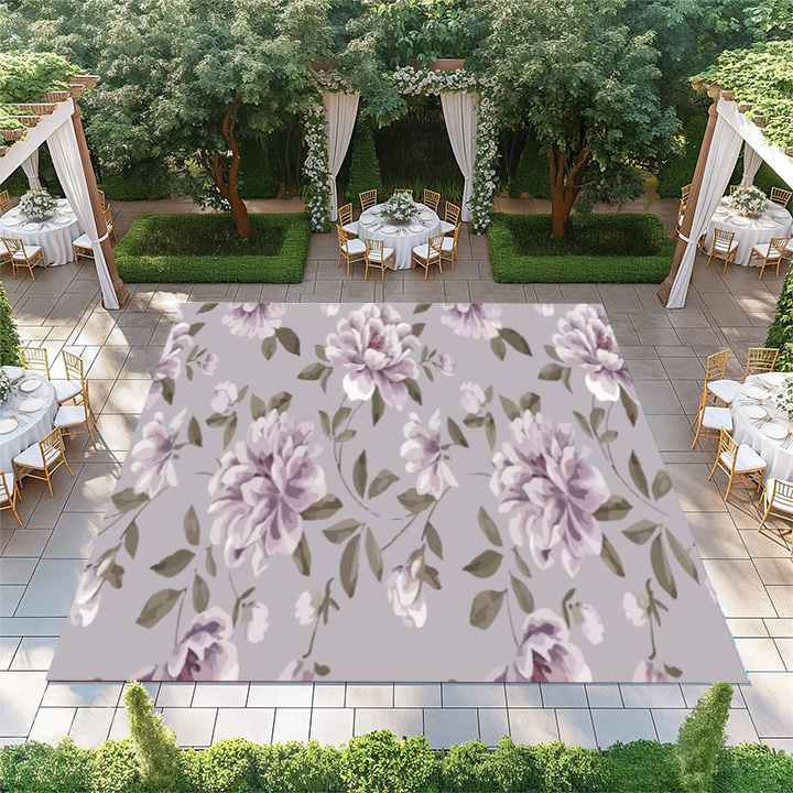 Purple Floral Pattern