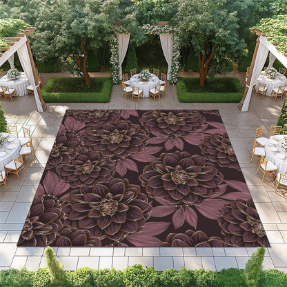 Purple Hydrangea Pattern