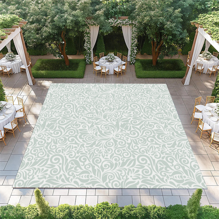 Sage Floral Pattern