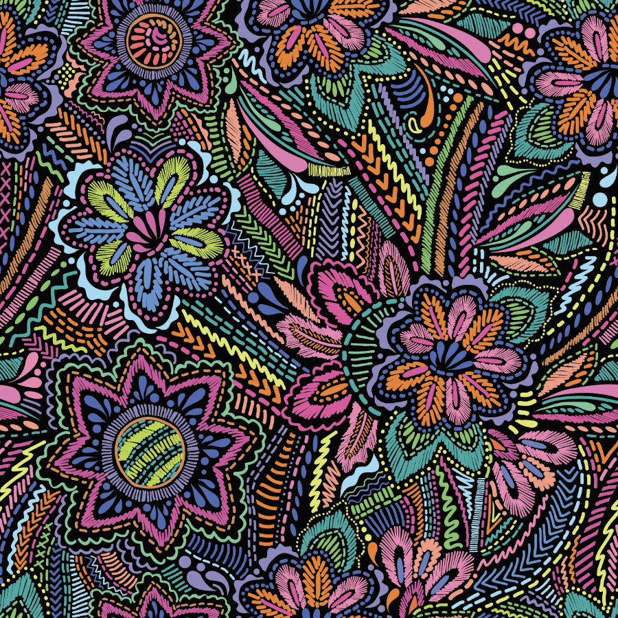 Bright Floral Pattern