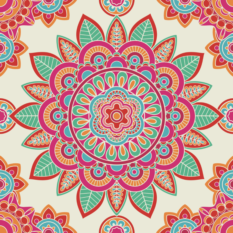 Pink Mandala Pattern