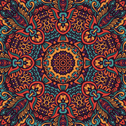 Festive Abstract Mandala