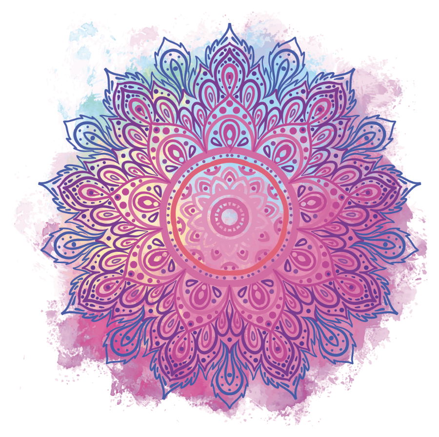 Watercolor Mandala