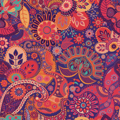 Paisleys and Flowers