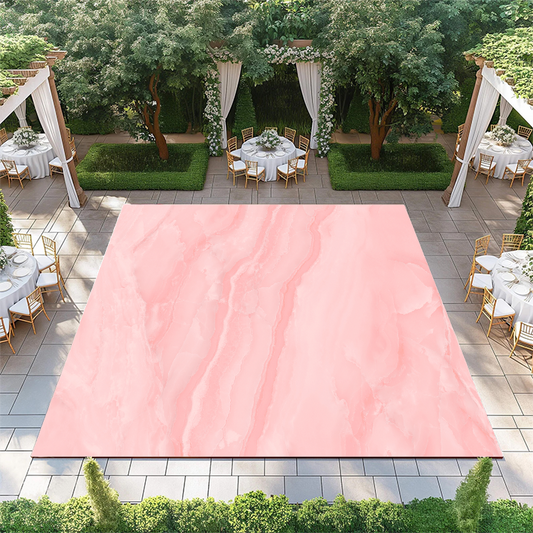 Pink and White Streaks Marble