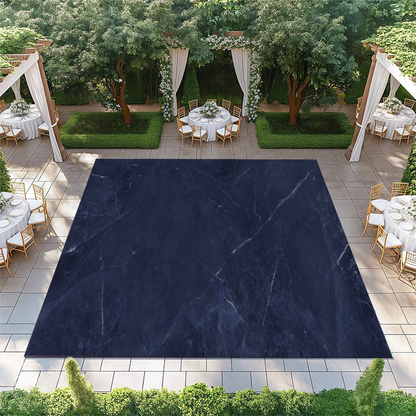 Navy Blue Marble