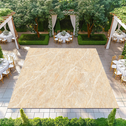 Cream Marble with White Veins
