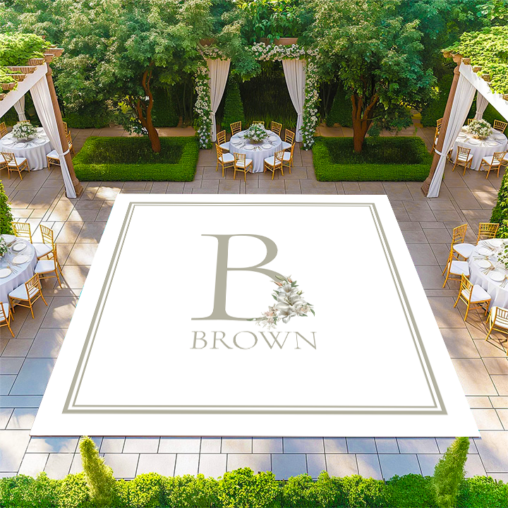 Floral Letter Monogram