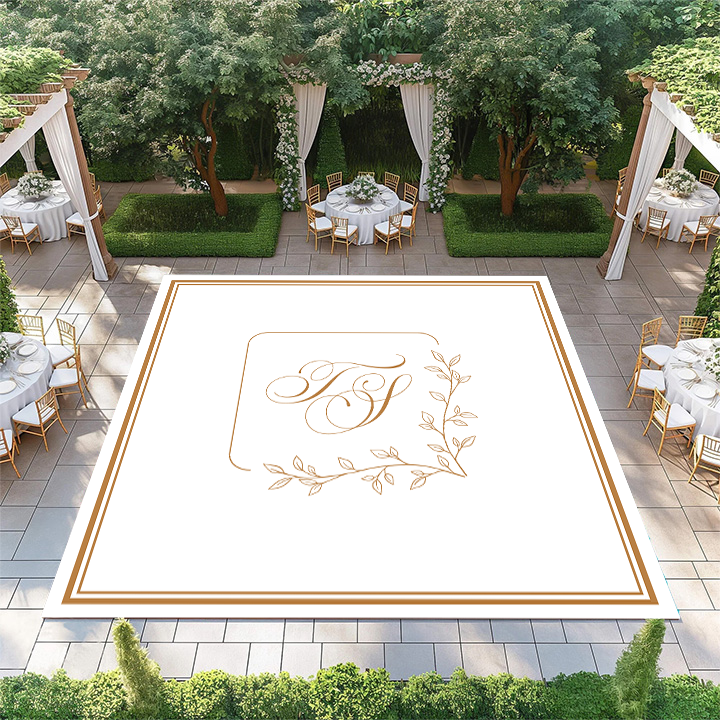 Square Vine Monogram