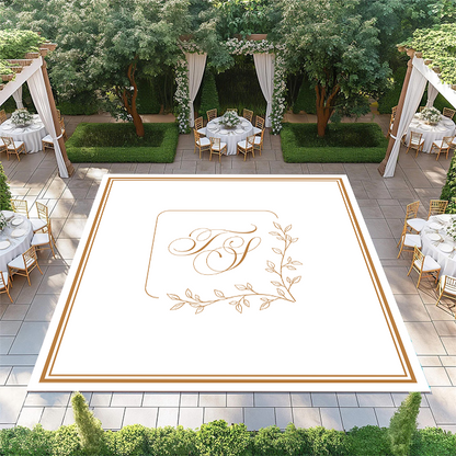 Square Vine Monogram