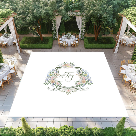 Multi-Color Floral Crest