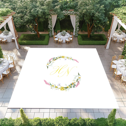 Bright Floral Capsule Monogram