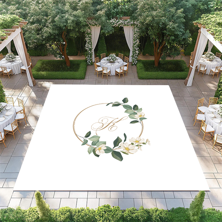 Magnolia Circle Monogram