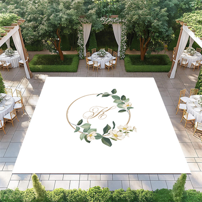 Magnolia Circle Monogram