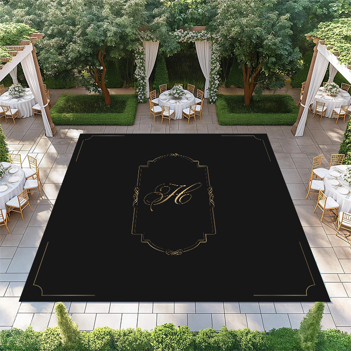 Elegant Gold Monogram