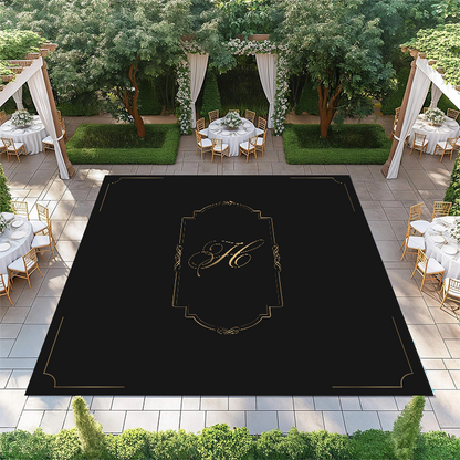 Elegant Gold Monogram