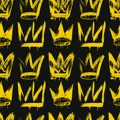 Graffiti Crown Pattern
