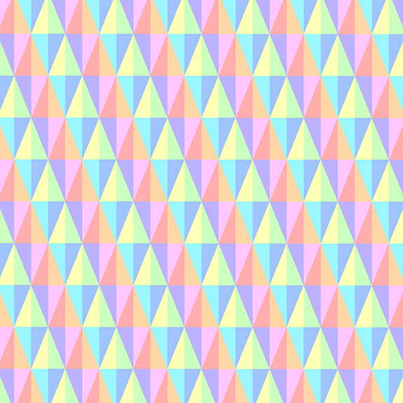 Colorful Triangle Pattern