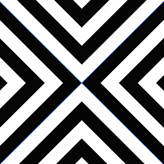 Black and White Diagonal Lines