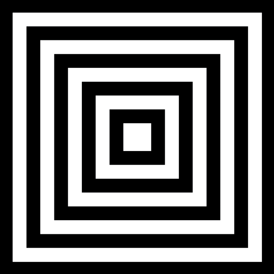 Black and White Square