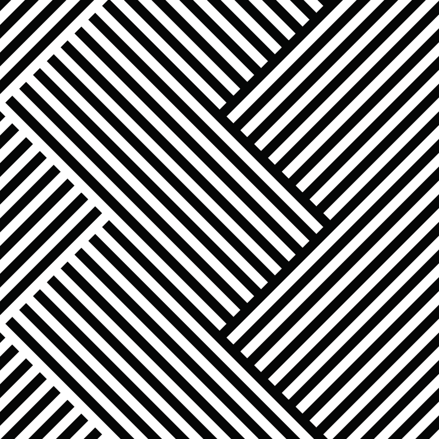 Black and White Wave Pattern