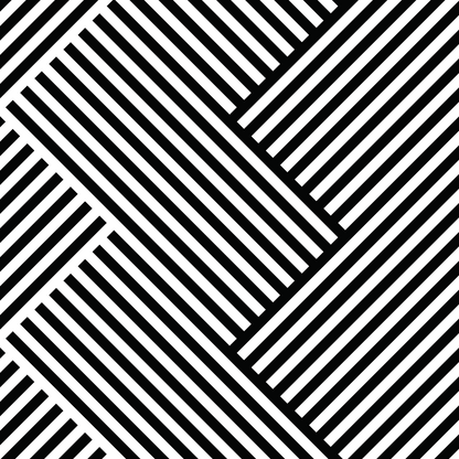 Black and White Wave Pattern