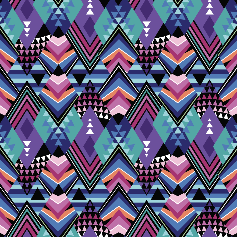 Abstract Tribal Print