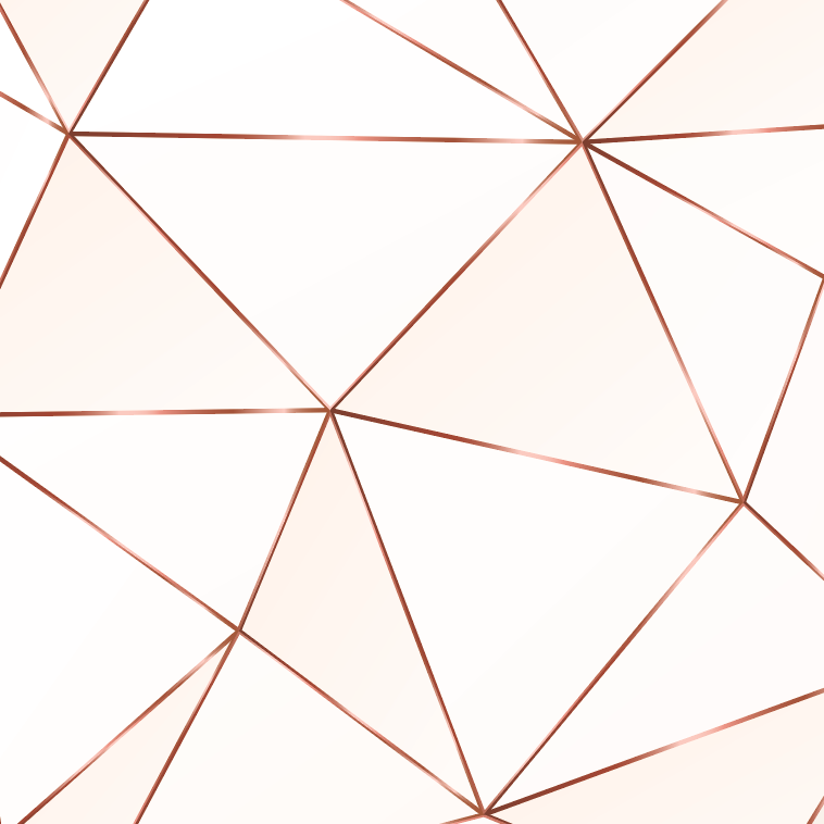 Golden Pink Geometric Pattern